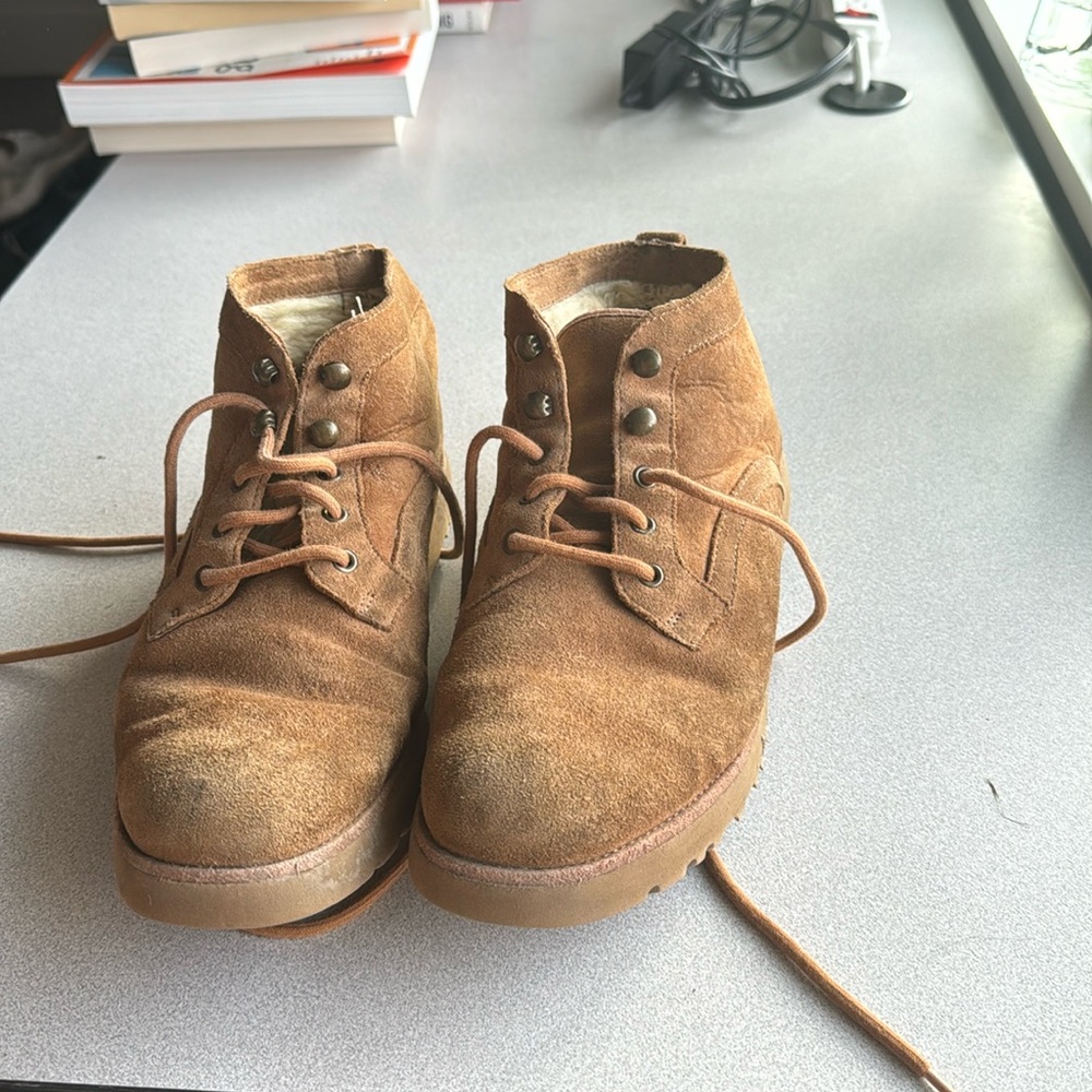 Lace up Uggs